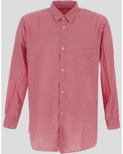 Comme des Garçons Long Sleeves Shirt - Pink