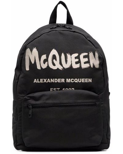 Alexander McQueen Backpacks - Black