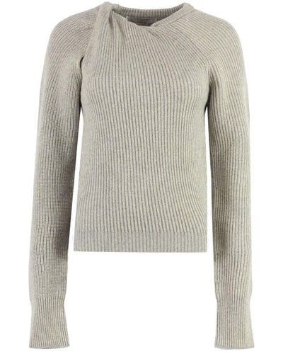 Stella McCartney Cashmere Blend Sweater - Gray