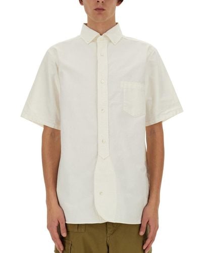 Nigel Cabourn Cotton Shirt - White