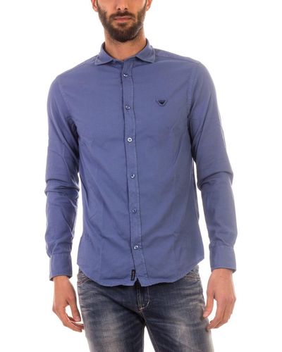 Armani Jeans Aj Shirt - Blue