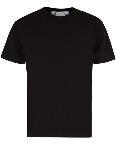 Off-White c/o Virgil Abloh Set Of Three Cotton T-shirts - Black