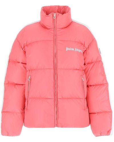 Palm Angels Padded Down Jacket - Pink