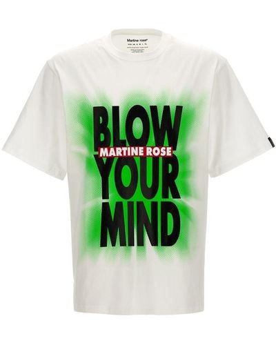Martine Rose 'Blow Your Mind' T-Shirt - Green