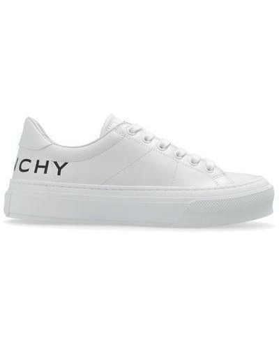 Givenchy Luxury Leather City Sport Trainers. - White
