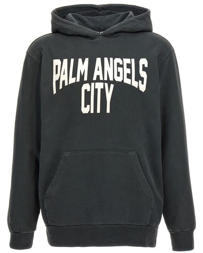 Palm Angels Pa City Sweatshirt - Gray
