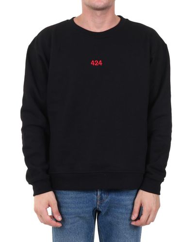 424 Logo Sweatshirt Black