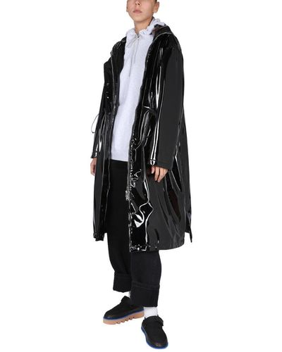 MSGM Oversize Fit Trench - Black