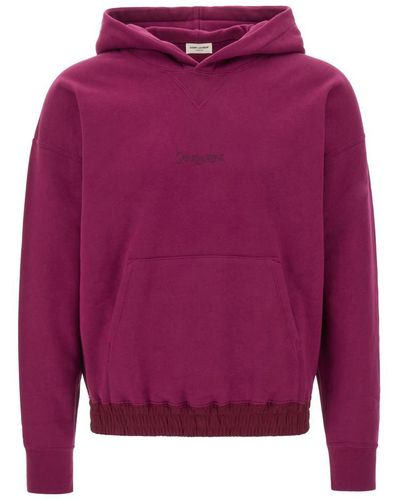 Saint Laurent Sweatshirts - Purple