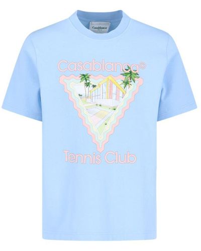Casablanca T-Shirts And Polos - Blue