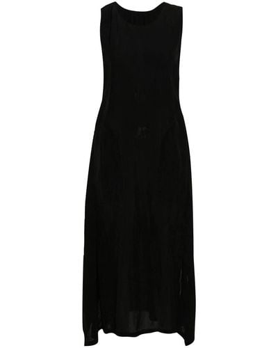 Uma Wang Midi Dress - Black