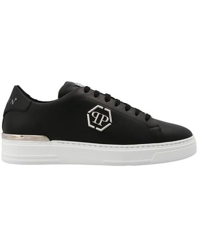 Philipp Plein 'hexagon' Trainers - Black