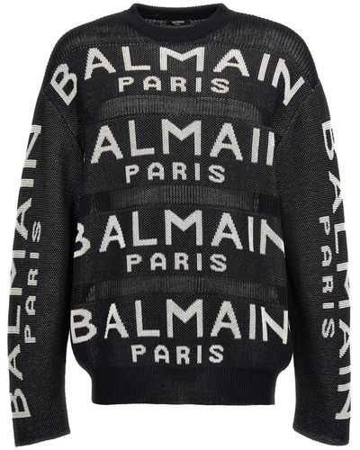 Balmain Jumpers - Black