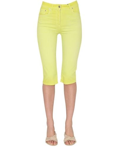 MSGM Slim Fit Jeans - Yellow