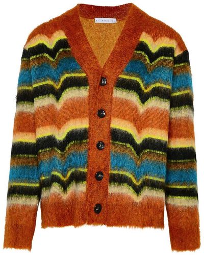 Avril 8790 x Formichetti Mohair Blend Cardigan - Brown
