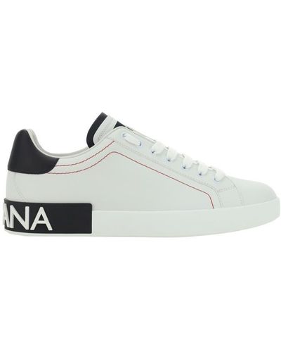 Dolce & Gabbana Low Trainer Shoes - White
