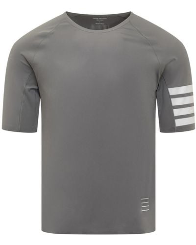 Thom Browne Compression T-Shirt - Gray