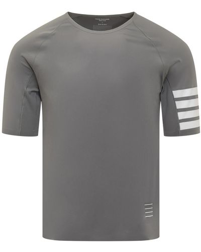 Thom Browne Compression T-Shirt - Grey