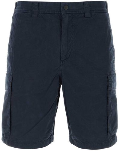 Woolrich Cotton Bermuda Shorts - Blue