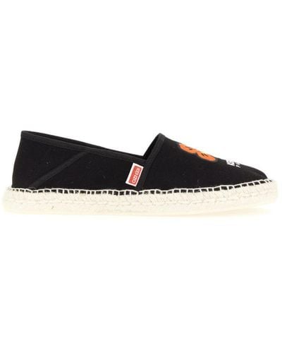 KENZO Espadrille With Logo - White