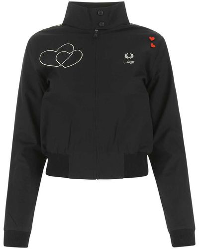 Fred Perry Jackets - Black
