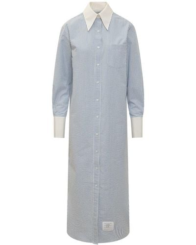 Thom Browne Dress Shirt - Gray