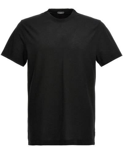 Zanone 'Ice Cotton' T-Shirt - Black