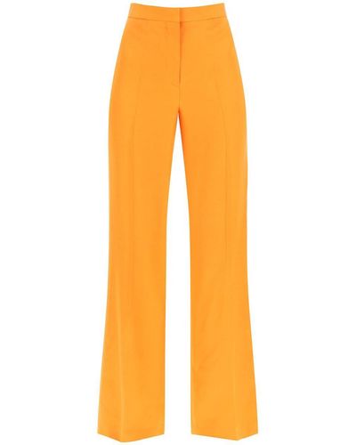 Stella McCartney Flared Tailoring Trousers - Orange