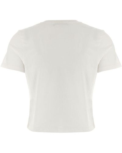 Maison Kitsuné 'Floating Flower' T-Shirt - White