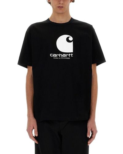 Junya Watanabe X Carhartt T-Shirt - Black