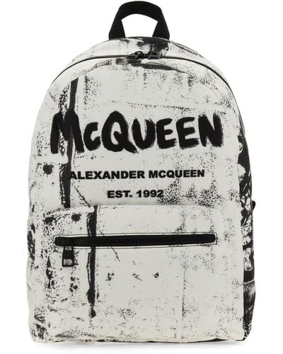 Alexander McQueen Metropolitan Backpack - Grey