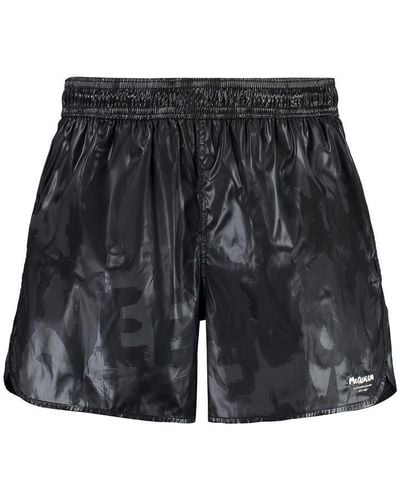 Alexander McQueen Nylon Swim Shorts - Black