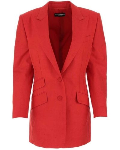 Dolce & Gabbana Jackets And Vests - Red