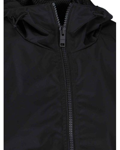 Givenchy Logo Hooded Windbreaker - Black