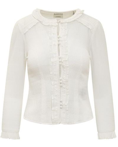 Isabel Marant Georgia Shirt - White