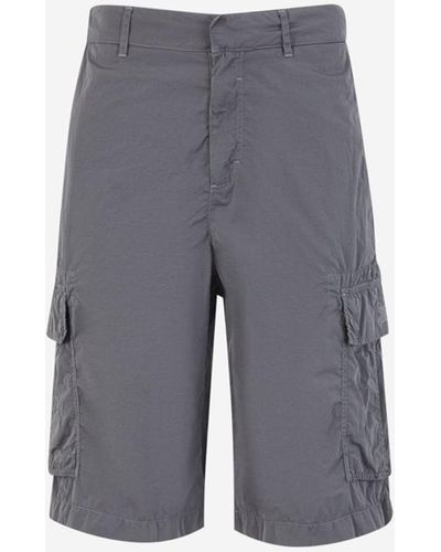 Givenchy Pockets Technical Bermuda Shorts - Gray