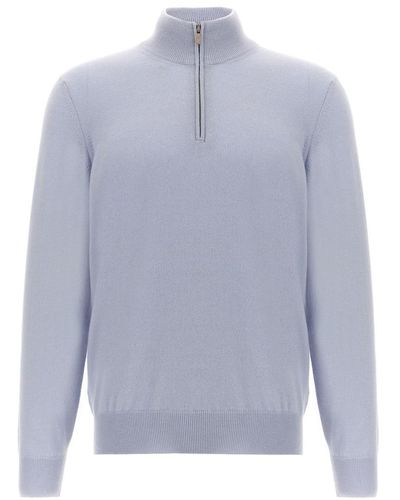 Brunello Cucinelli Cashmere Sweater - Blue