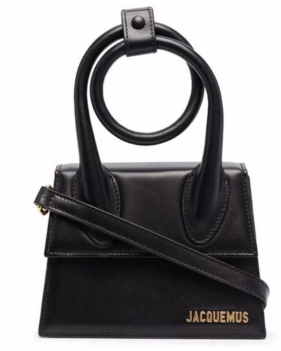 Jacquemus Le Chiquito Noeud Handbag - Black