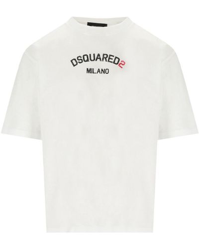 DSquared² Logo T-Shirt - White