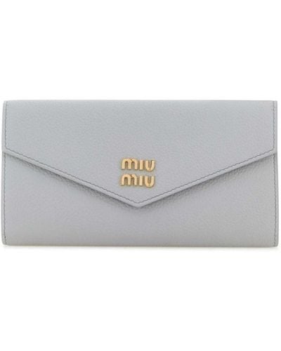 Miu Miu Wallets - Gray