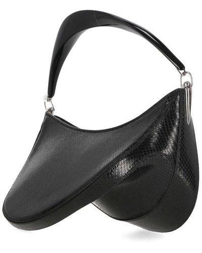 Mugler Top Handle Bags - Black