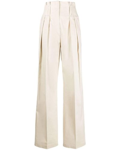 IRO Osni High-waisted Pants - White