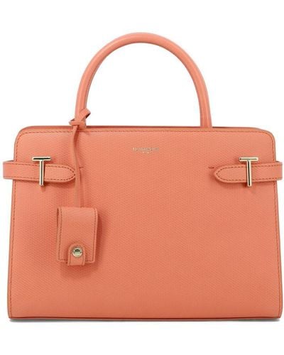 Le Tanneur "Emilie" Handbag - Orange