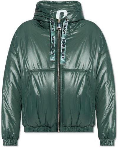 Khrisjoy Hooded Puffer Jacket - Green