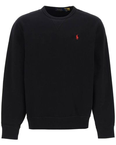 Polo Ralph Lauren Rl Sweatshirt - Black