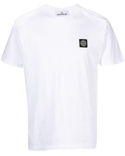 Stone Island Logo T-shirt - White