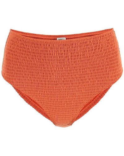 Totême Toteme High-Waisted Bikini Bottom - Orange