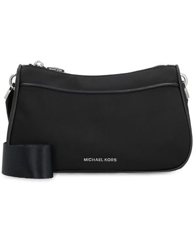 MICHAEL Michael Kors Jet Set Nylon Messenger Bag - Black