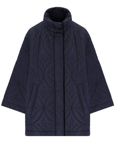 Weekend by Maxmara Pittore Blue Quilted Jacket