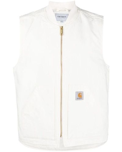Carhartt Outwear Waistcoats - White